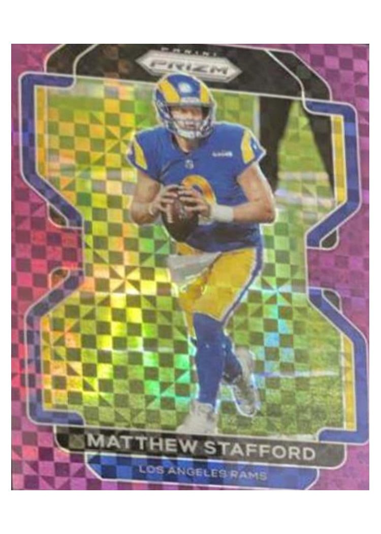 2021 Panini Prizm Base Set Matthew Stafford #67 card