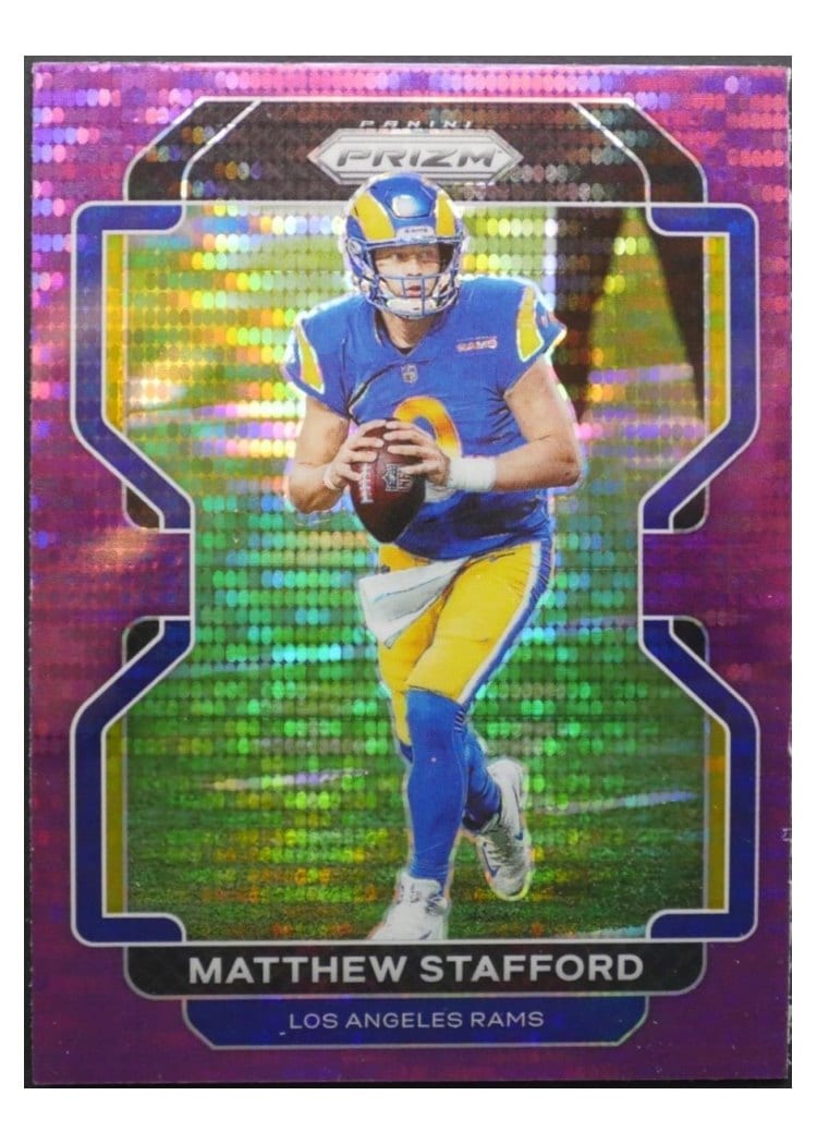 2021 Panini Prizm Base Set Matthew Stafford #67 card