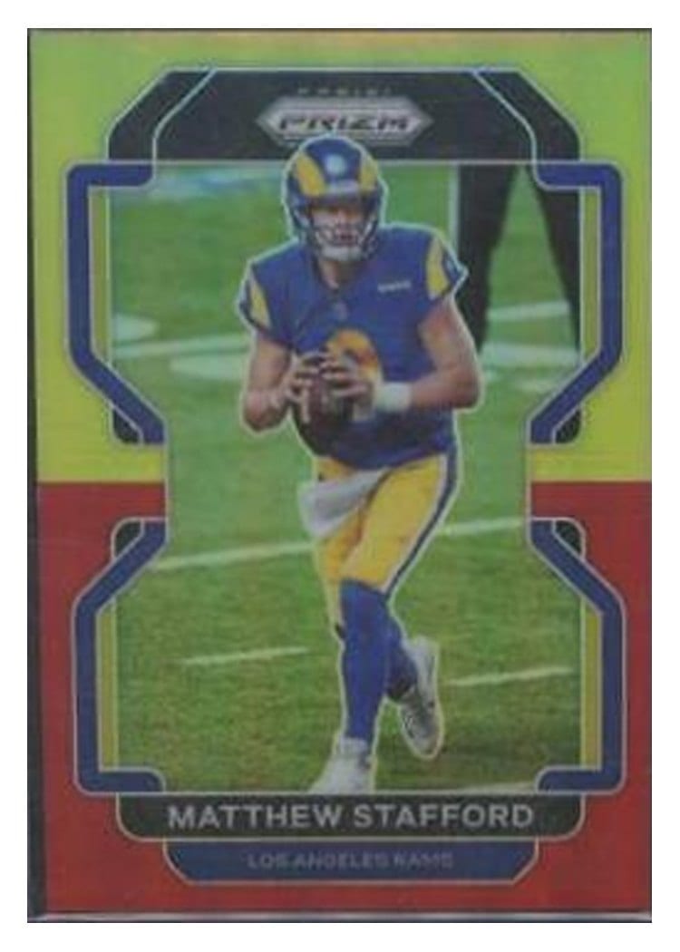 2021 Panini Prizm Base Set Matthew Stafford #67 card