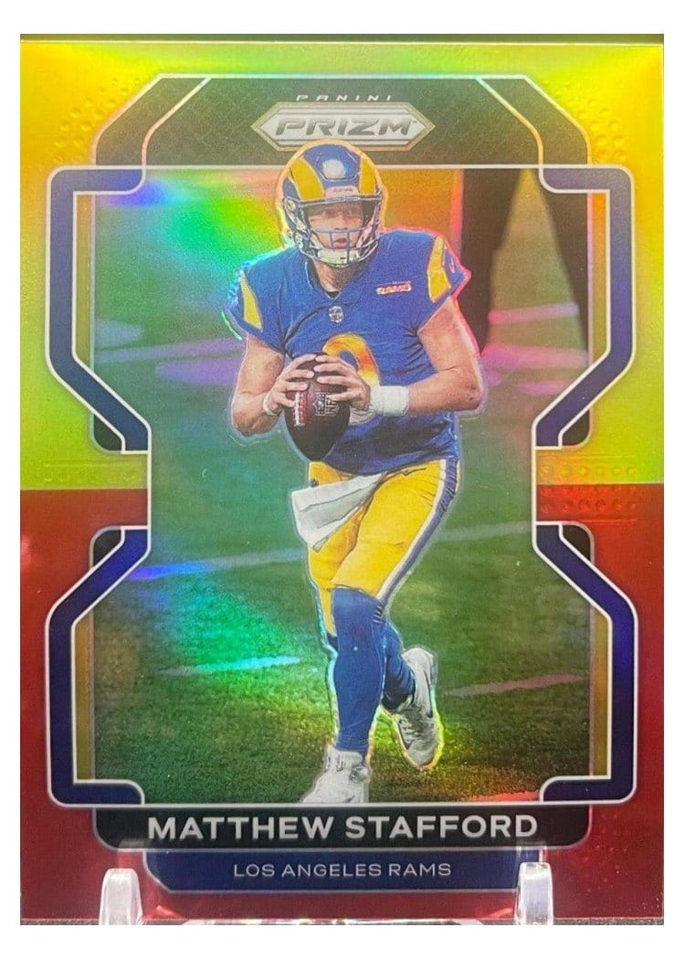 2021 Panini Prizm Base Set Matthew Stafford #67 card