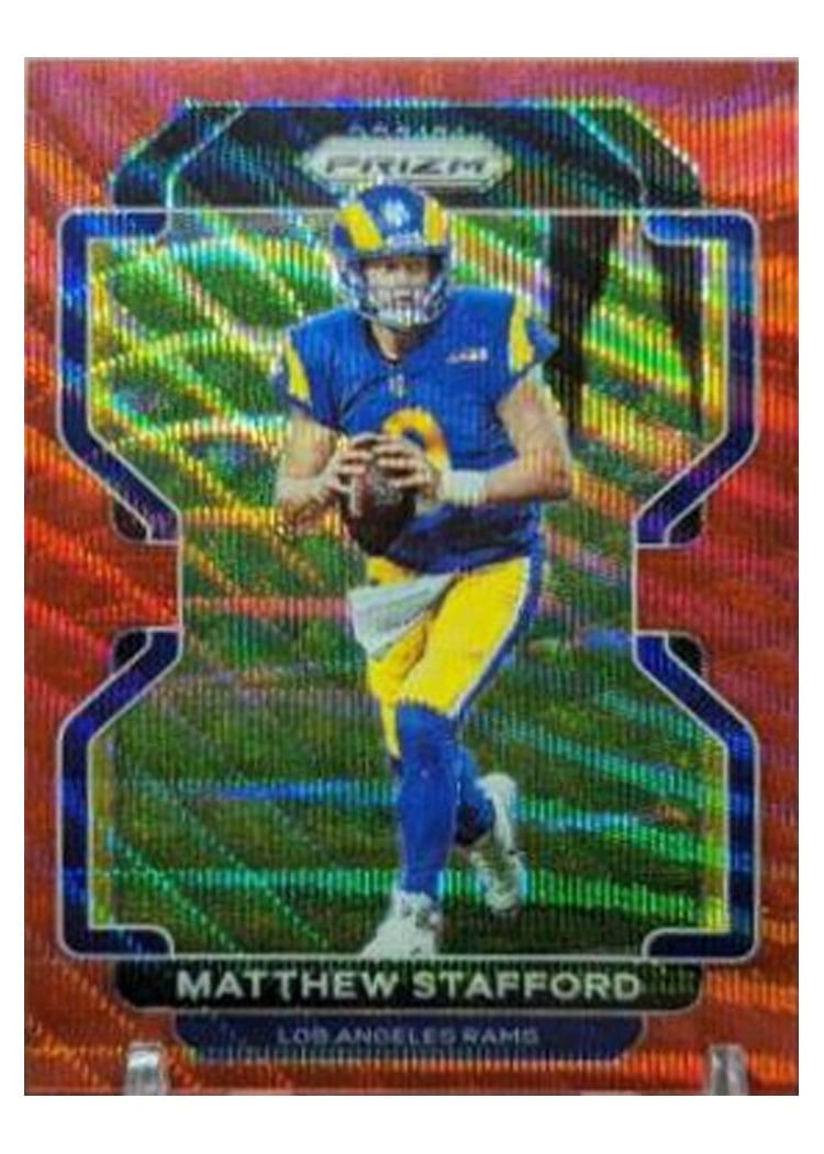 2021 Panini Prizm Base Set Matthew Stafford #67 card