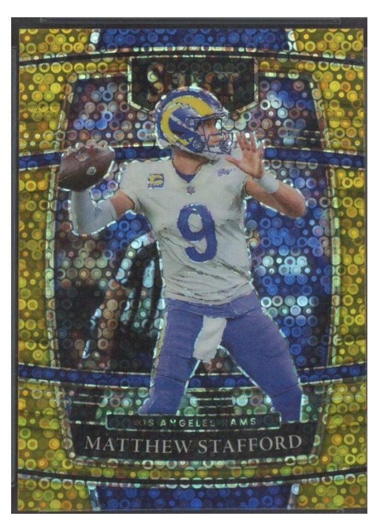 2021 Panini Select Base Set Matthew Stafford #20 card