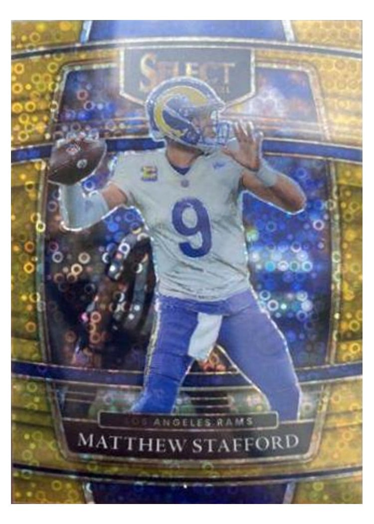2021 Panini Select Base Set Matthew Stafford #20 card