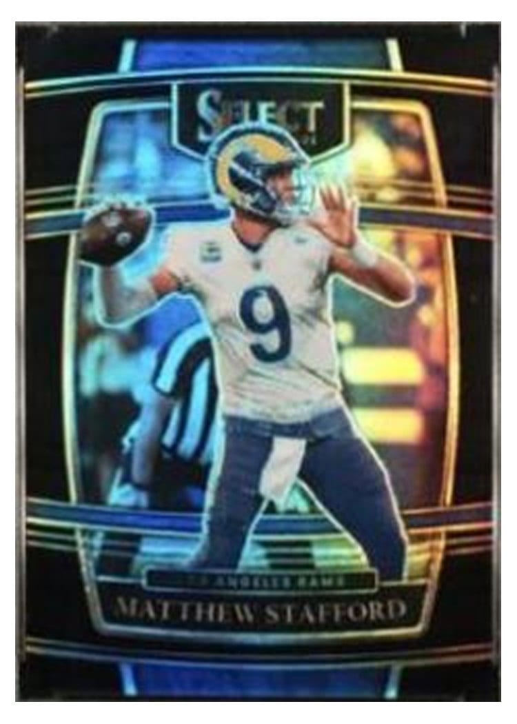 2021 Panini Select Base Set Matthew Stafford #20 card