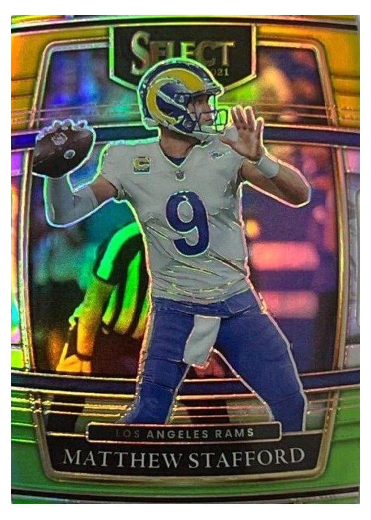 2021 Panini Select Base Set Matthew Stafford #20 card