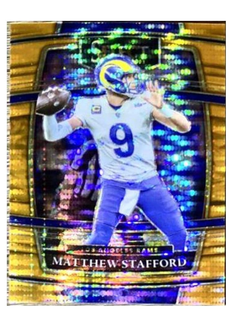 2021 Panini Select Base Set Matthew Stafford #20 card