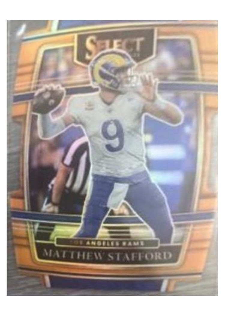 2021 Panini Select Base Set Matthew Stafford #20 card