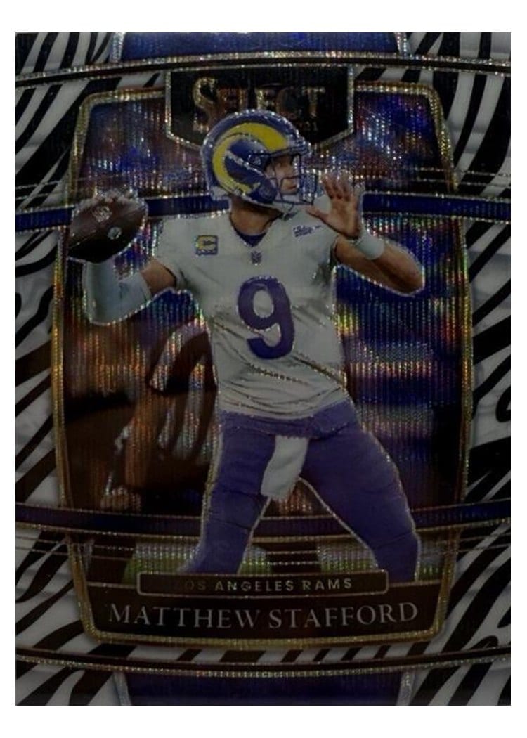 2021 Panini Select Base Set Matthew Stafford #20 card