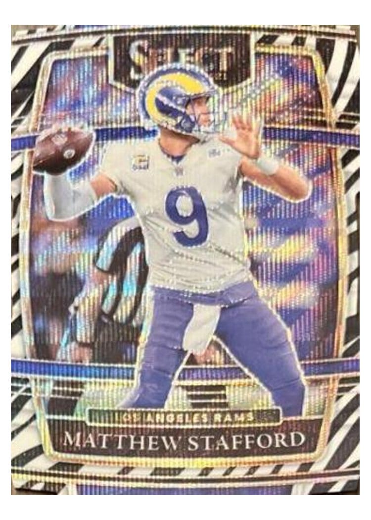 2021 Panini Select Base Set Matthew Stafford #20 card