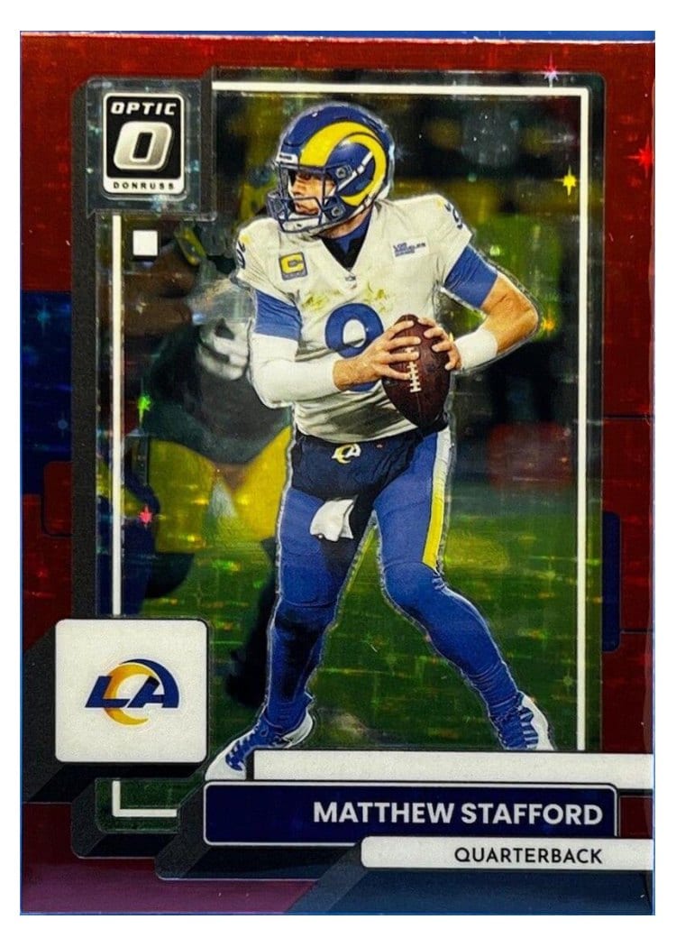 2022 Donruss Optic Base Set Matthew Stafford #115 card