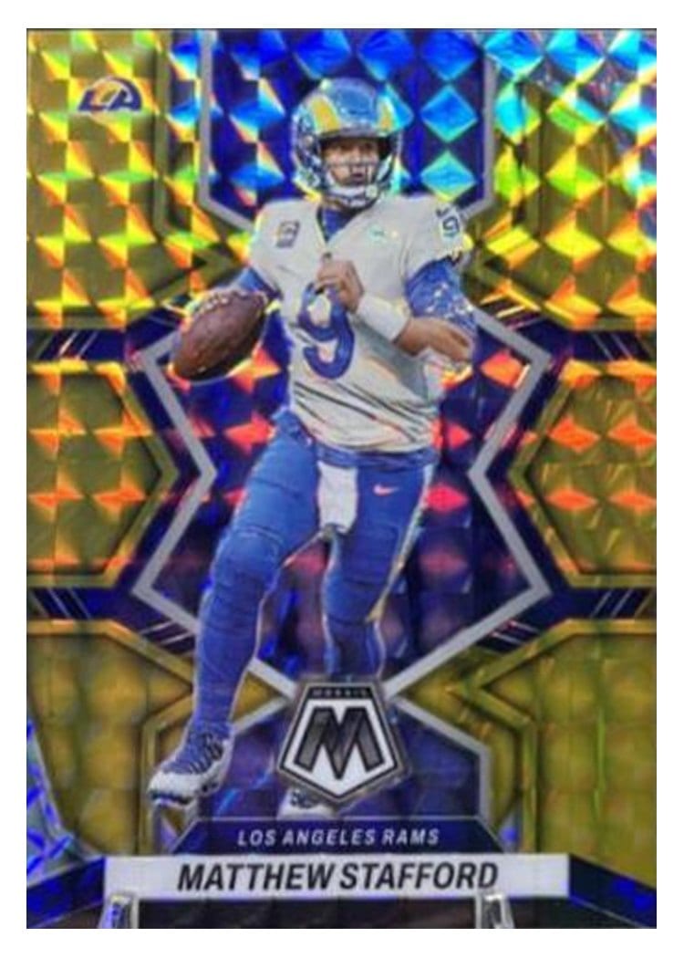 2022 Panini Mosaic Base Set Matthew Stafford #108 card