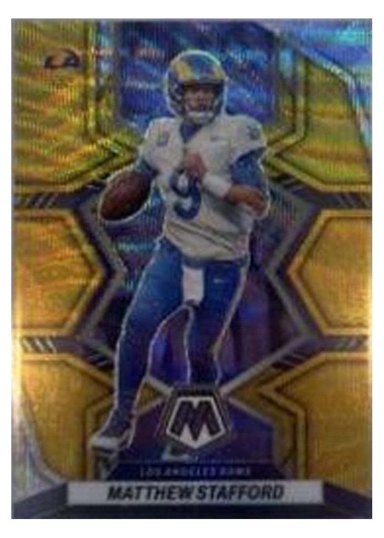 2022 Panini Mosaic Base Set Matthew Stafford #108 card