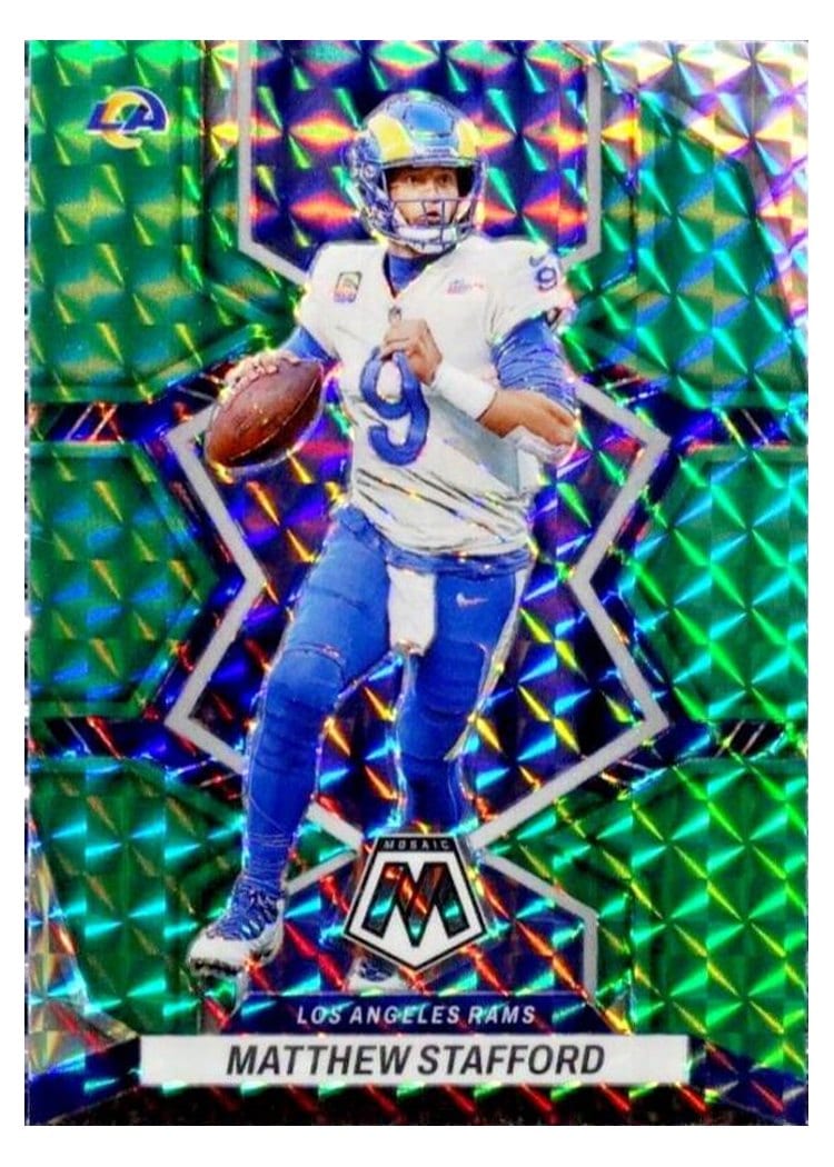 2022 Panini Mosaic Base Set Matthew Stafford #108 card