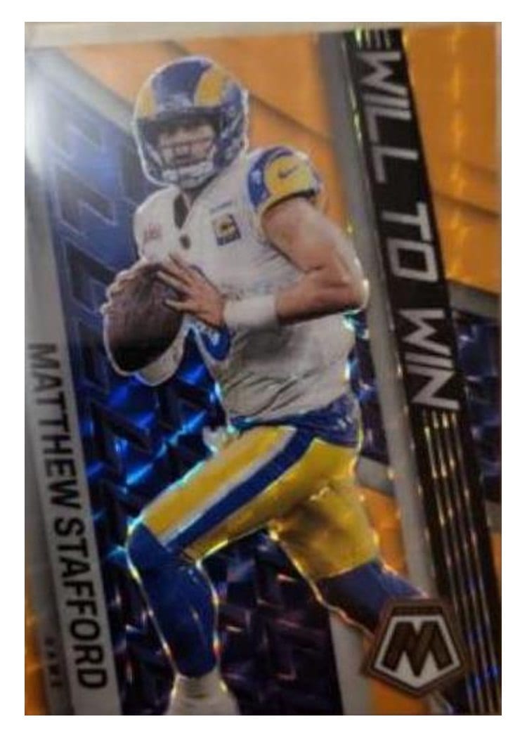2022 Panini Mosaic Base Set Matthew Stafford #108 card