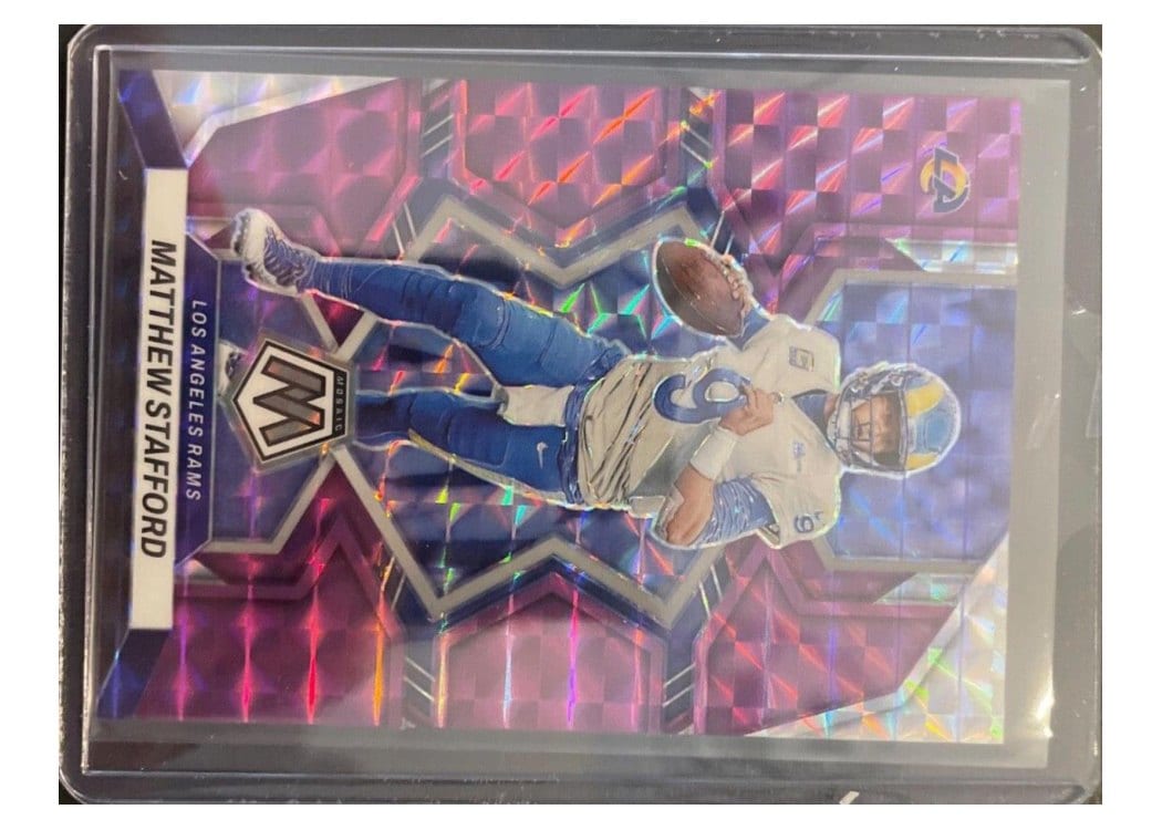 2022 Panini Mosaic Base Set Matthew Stafford #108 card