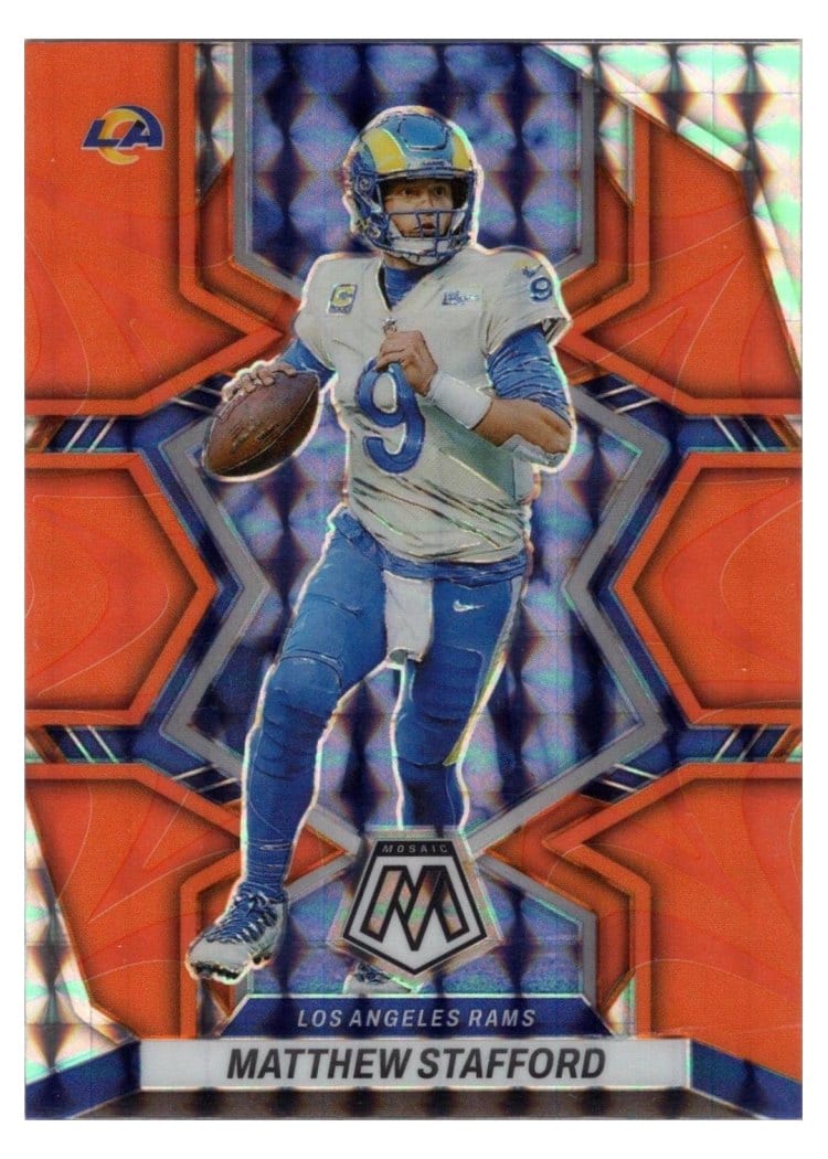2022 Panini Mosaic Base Set Matthew Stafford #108 card