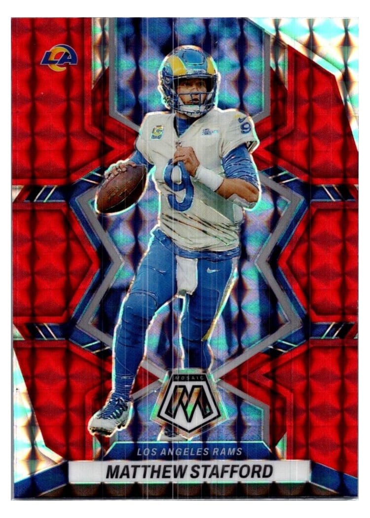 2022 Panini Mosaic Base Set Matthew Stafford #108 card