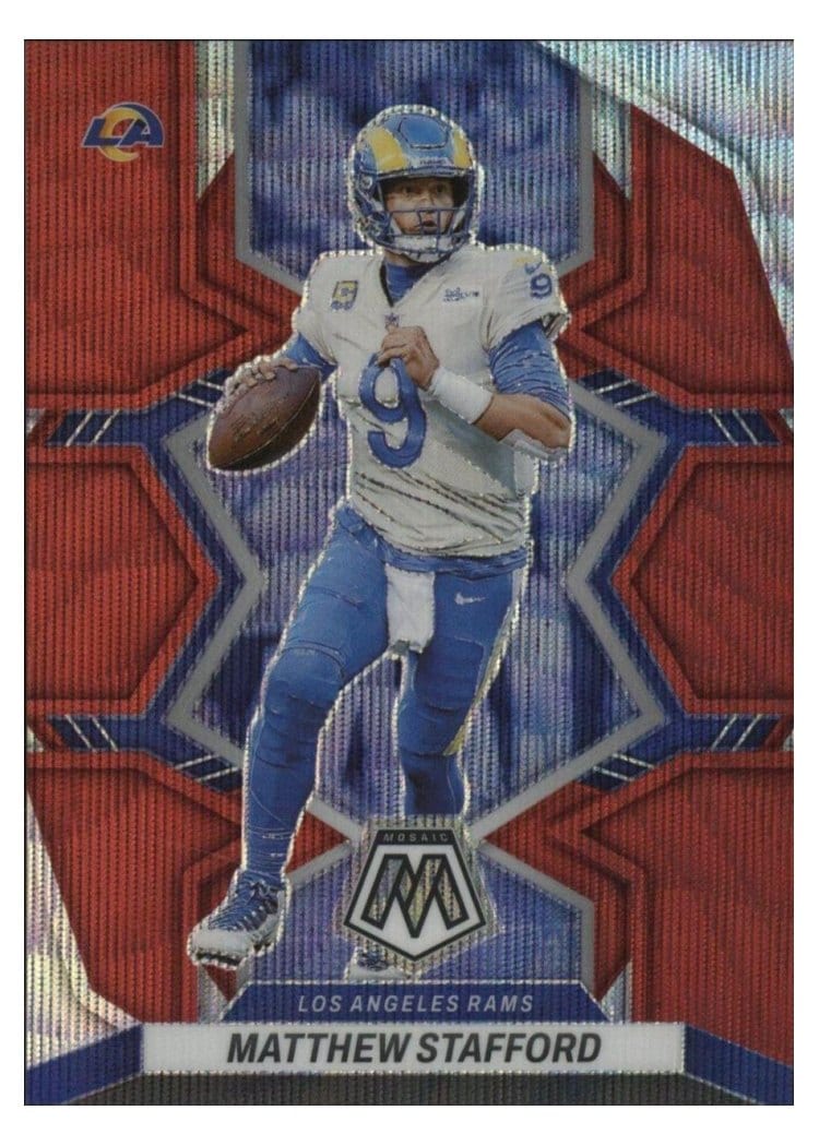 2022 Panini Mosaic Base Set Matthew Stafford #108 card