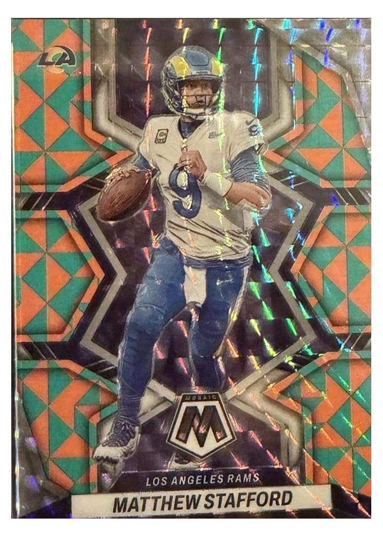2022 Panini Mosaic Base Set Matthew Stafford #108 card