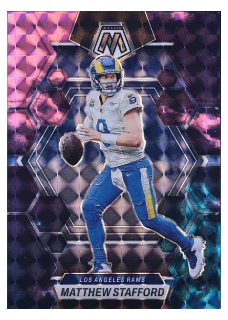 2023 Panini Mosaic Base Set Matthew Stafford #136 card