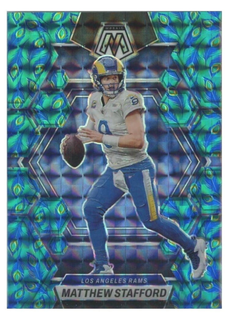 2023 Panini Mosaic Base Set Matthew Stafford #136 card