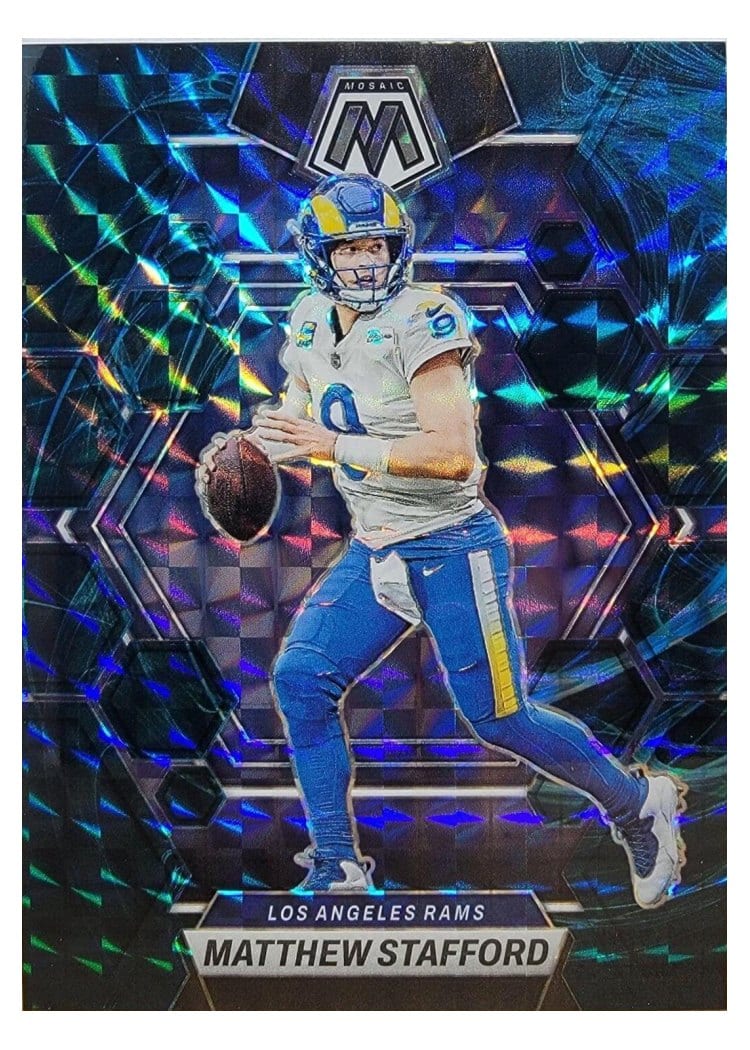 2023 Panini Mosaic Base Set Matthew Stafford #136 card