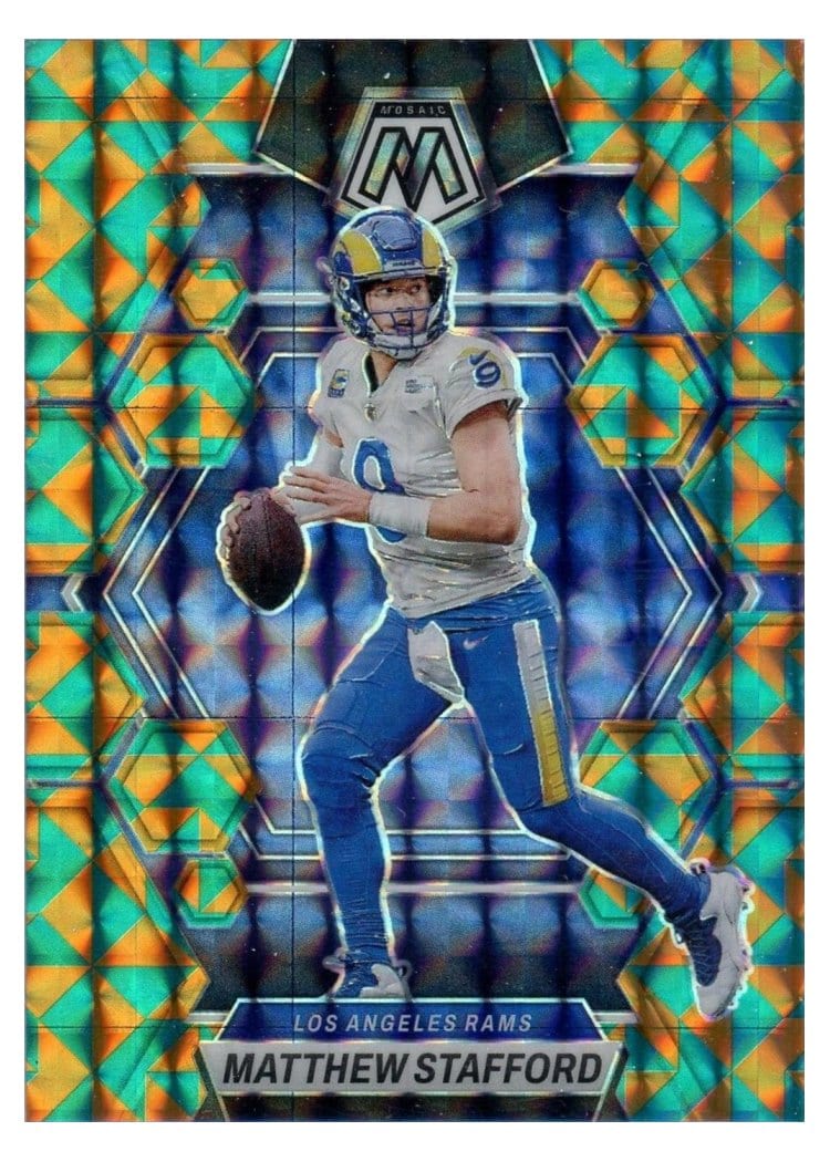 2023 Panini Mosaic Base Set Matthew Stafford #136 card
