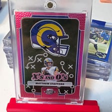 2024 Panini Contenders Optic X's and O's Matthew Stafford #35 card