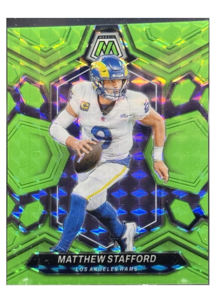 2024 Panini Mosaic Base Set Matthew Stafford #127 card