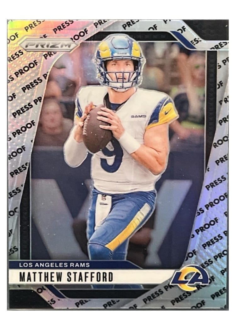 2024 Panini Prizm Base Set Matthew Stafford #166 card
