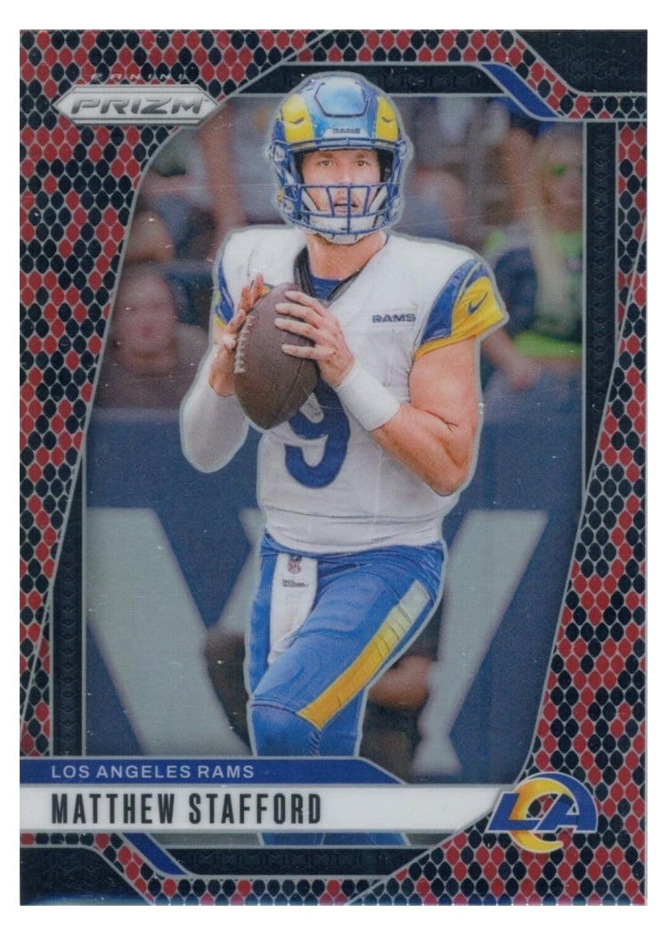 2024 Panini Prizm Base Set Matthew Stafford #166 card