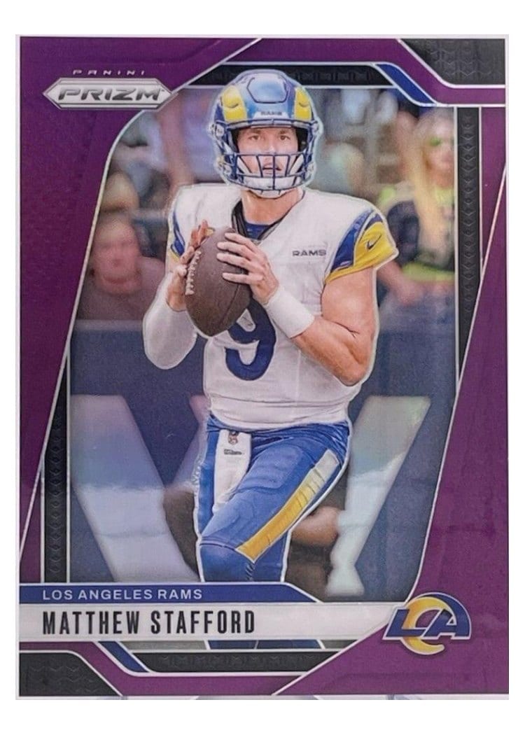 2024 Panini Prizm Base Set Matthew Stafford #166 card