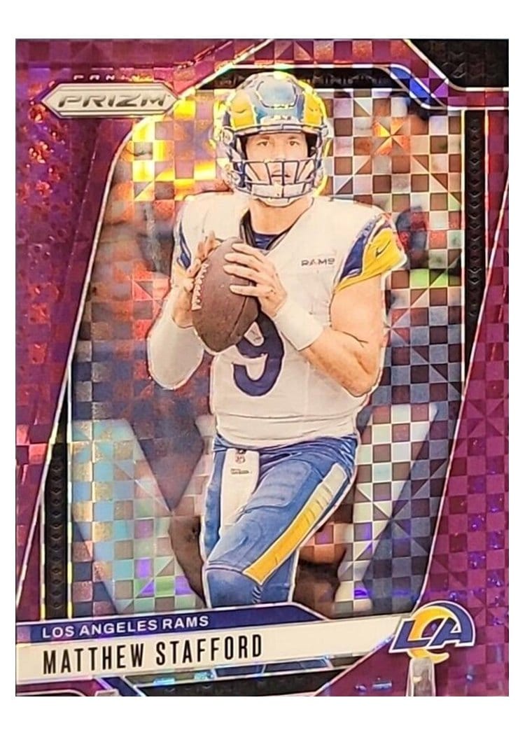 2024 Panini Prizm Base Set Matthew Stafford #166 card