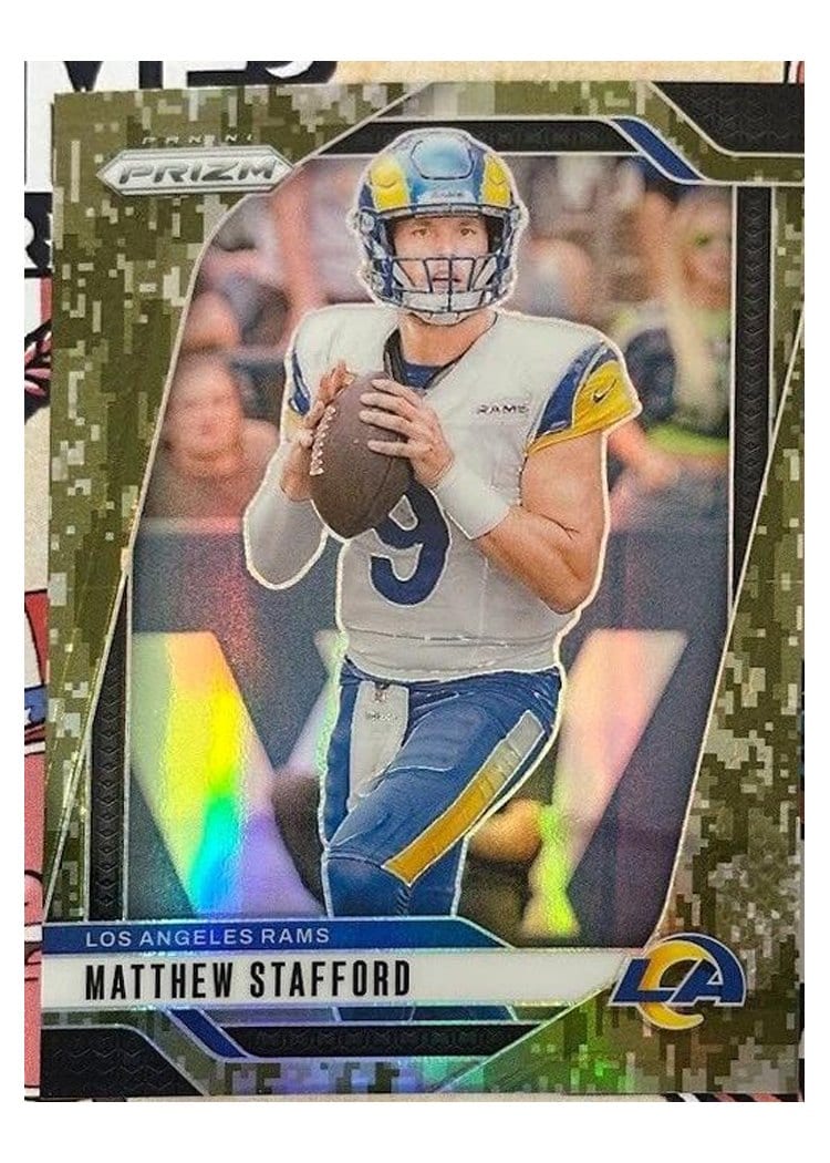 2024 Panini Prizm Base Set Matthew Stafford #166 card