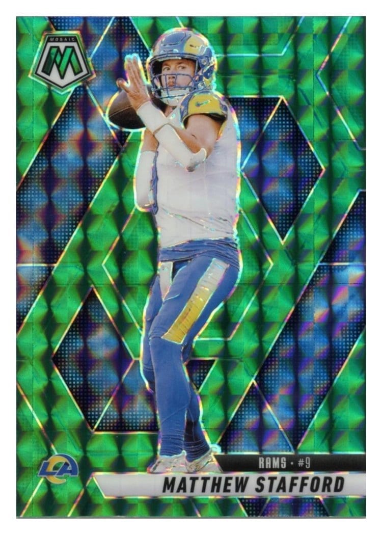 2025 Panini Mosaic Base Set Matthew Stafford #96 card