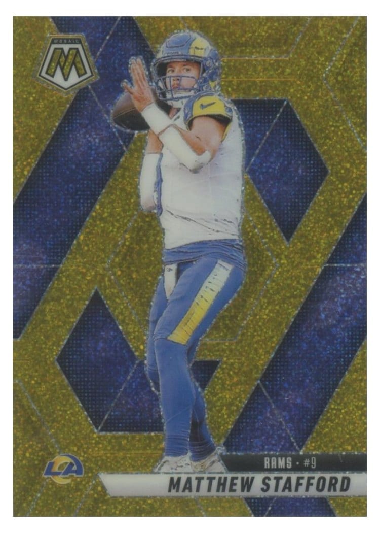 2025 Panini Mosaic Base Set Matthew Stafford #96 card