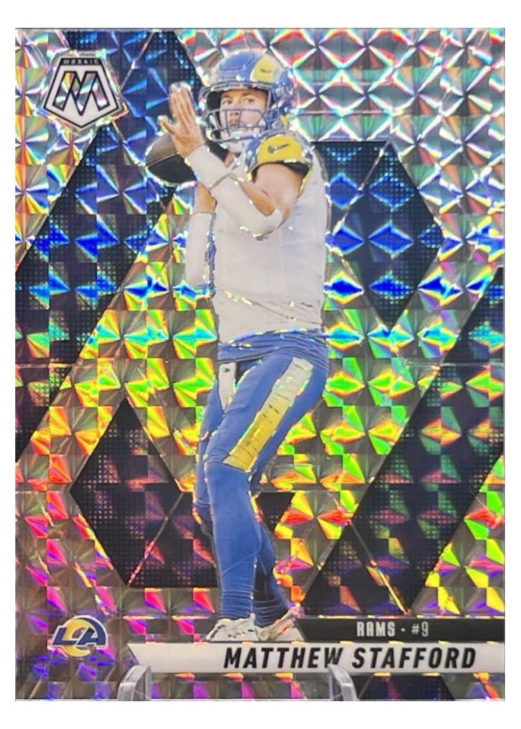 2025 Panini Mosaic Base Set Matthew Stafford #96 card