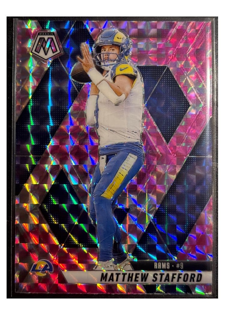 2025 Panini Mosaic Base Set Matthew Stafford #96 card