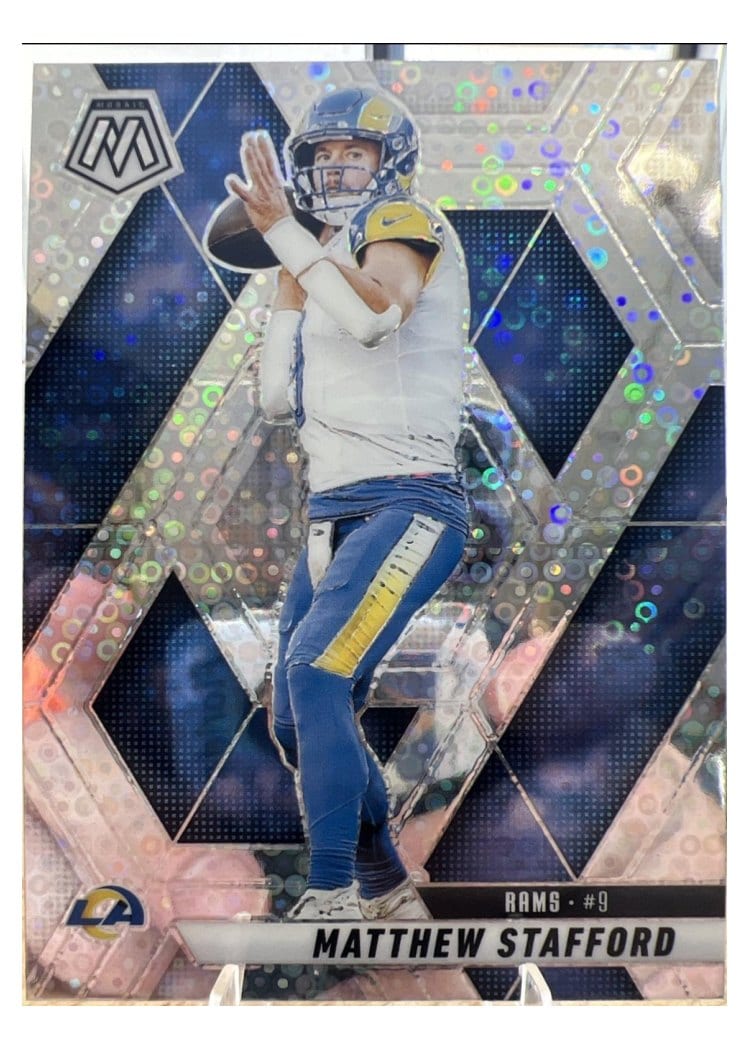 2025 Panini Mosaic Base Set Matthew Stafford #96 card