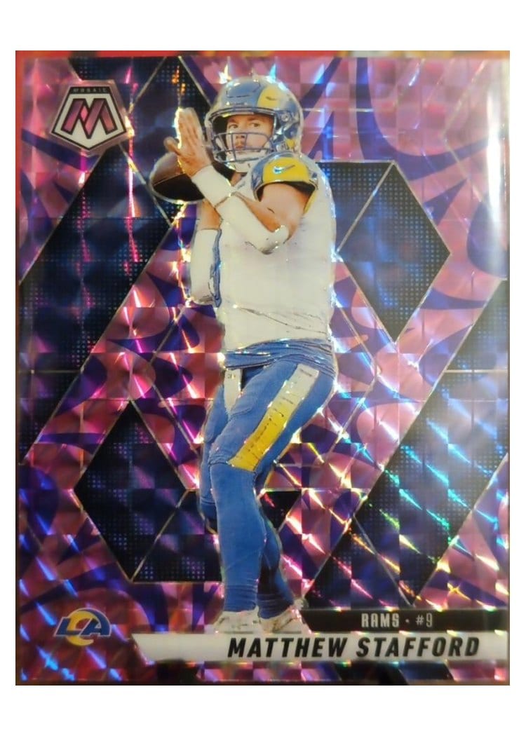 2025 Panini Mosaic Base Set Matthew Stafford #96 card
