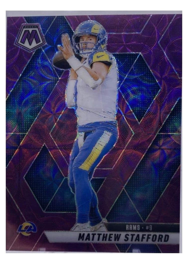 2025 Panini Mosaic Base Set Matthew Stafford #96 card