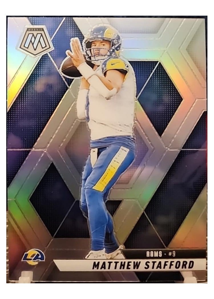 2025 Panini Mosaic Base Set Matthew Stafford #96 card