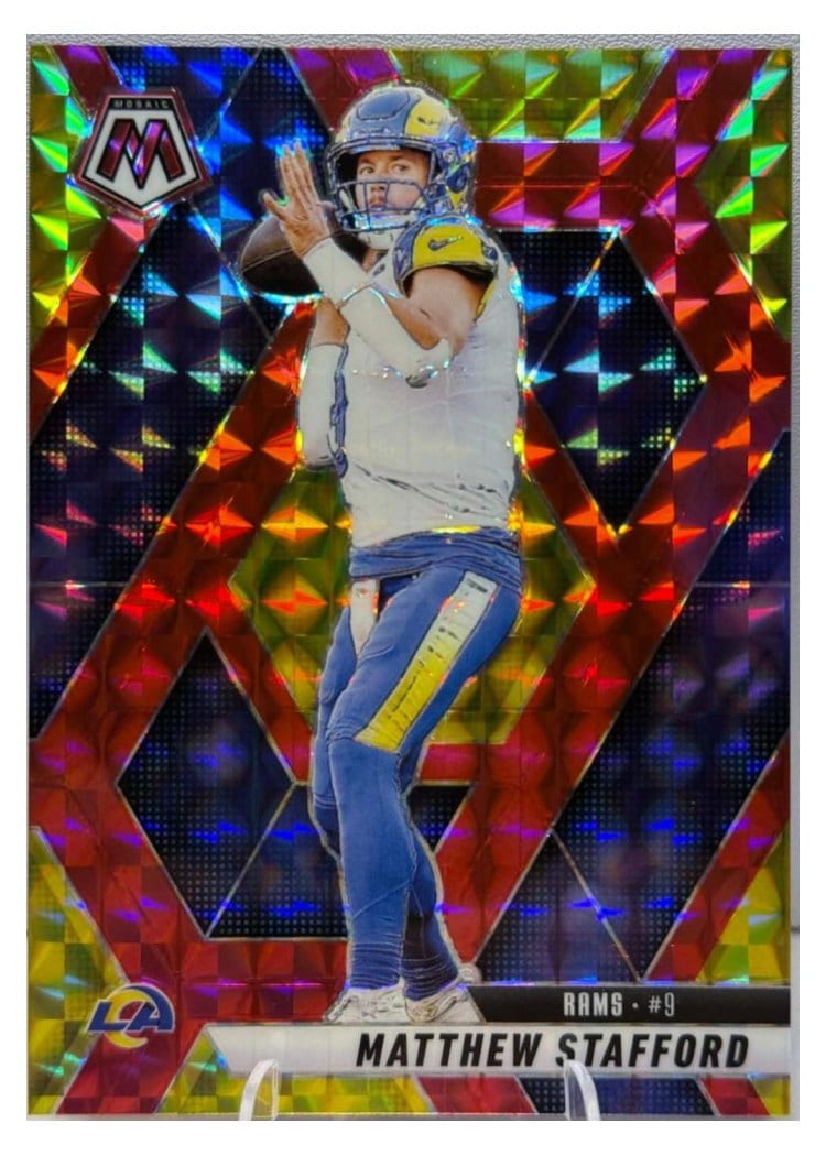 2025 Panini Mosaic Base Set Matthew Stafford #96 card