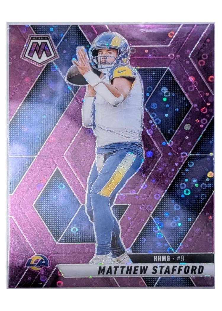 2025 Panini Mosaic Base Set Matthew Stafford #96 card