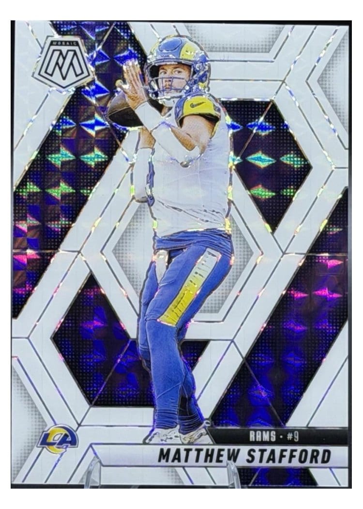 2025 Panini Mosaic Base Set Matthew Stafford #96 card