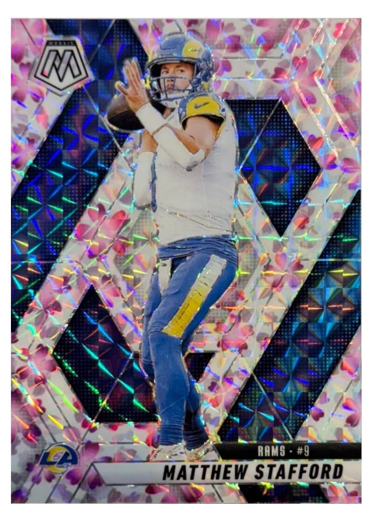 2025 Panini Mosaic Base Set Matthew Stafford #96 card