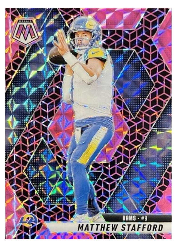 2025 Panini Mosaic Base Set Matthew Stafford #96 card
