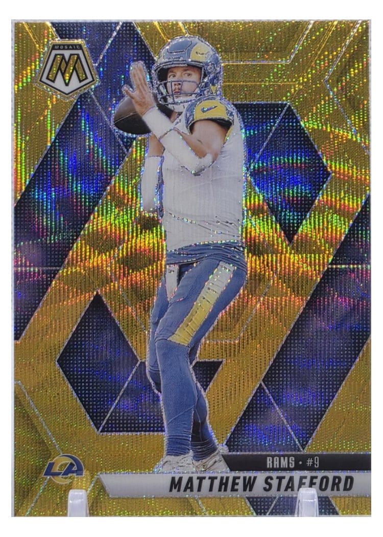 2025 Panini Mosaic Base Set Matthew Stafford #96 card
