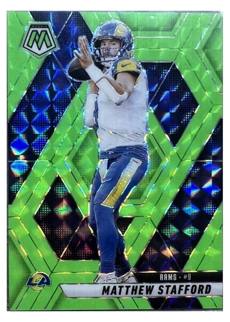 2025 Panini Mosaic Base Set Matthew Stafford #96 card
