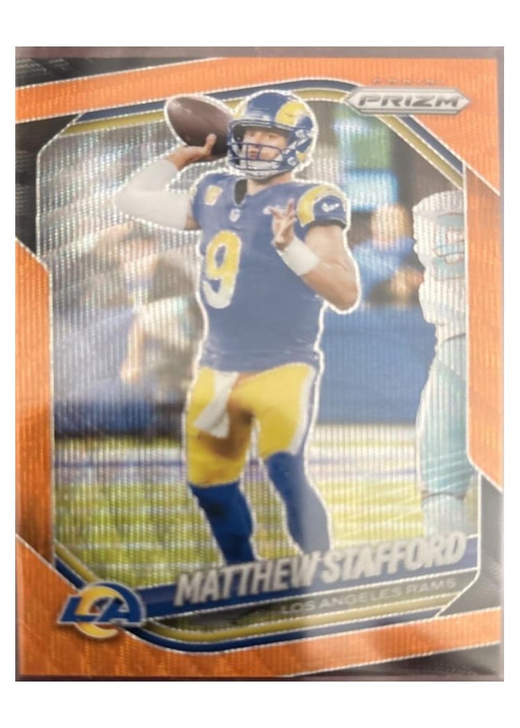2025 Panini Prizm Base Set Matthew Stafford #21 card